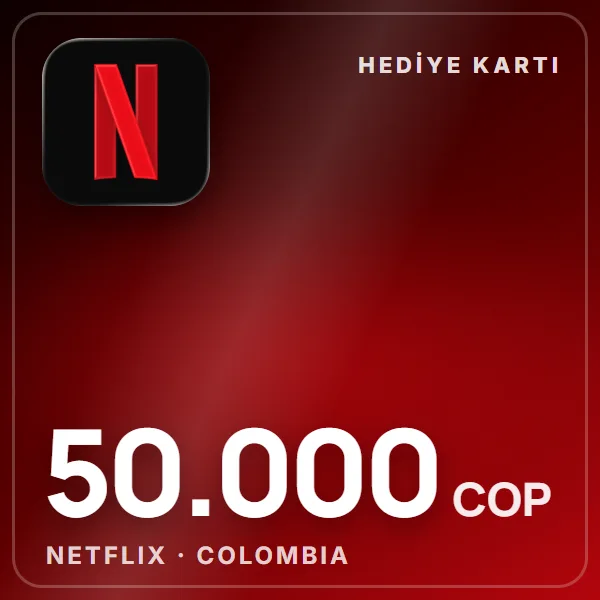 Netflix Colombia 50.000 COP görseli