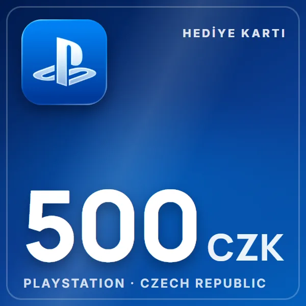 PSN Card Czech Republic 500 CZK görseli