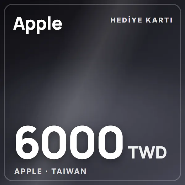 Apple Taiwan 6000 TWD görseli
