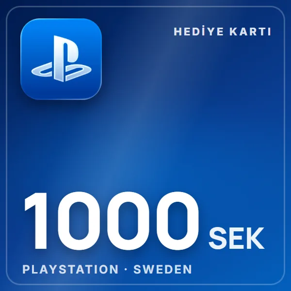 PSN Card Sweden 1000 SEK görseli