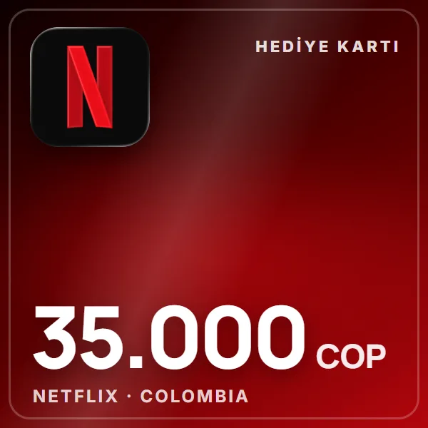 Netflix Colombia 35.000 COP görseli