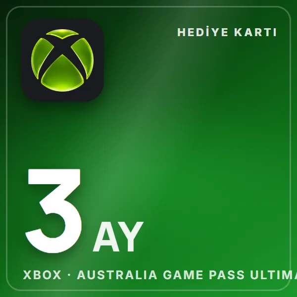 Xbox Australia Game Pass Ultimate 3 Month görseli