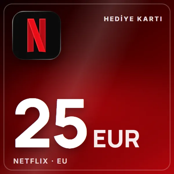 Netflix EU 25 EUR görseli