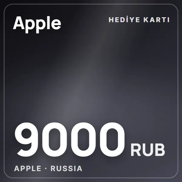 Apple Russia 9000 RUB görseli