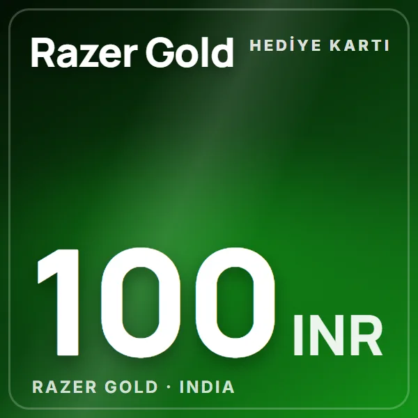 Razer Gold India 100 INR görseli
