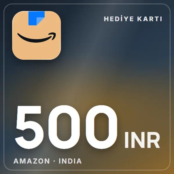Amazon India 500 INR görseli