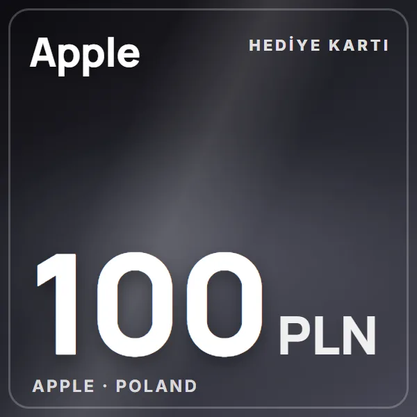 Apple Poland 100 PLN görseli