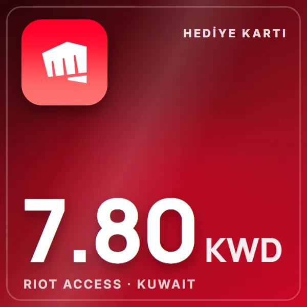 Riot Access Kuwait 7.80 KWD görseli