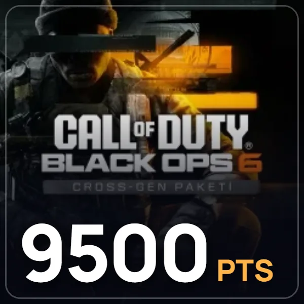 Call of Duty Points 9500 CP - Call of Duty Black Ops 6 görseli