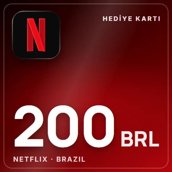 Netflix Brazil 200 BRL görseli