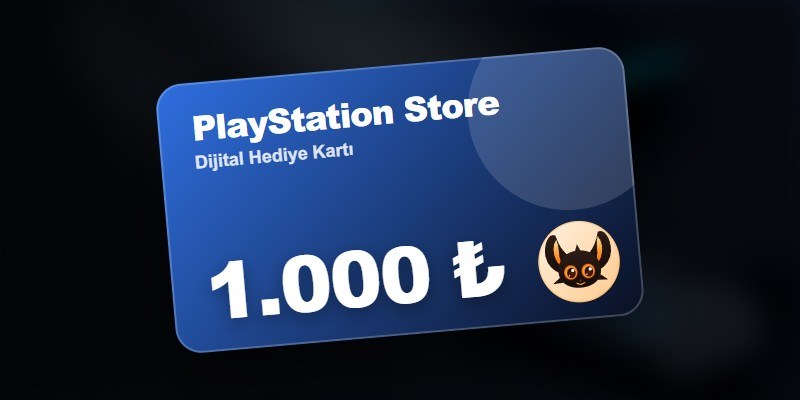 PlayStation Store Kartı 1000 TL görseli