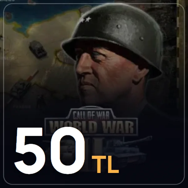 Call of War 50 TL Teckcard görseli