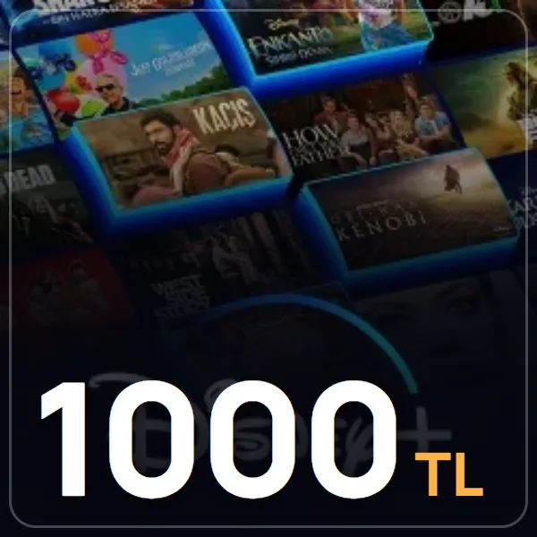 Disney Plus 1000 TL (Hediye Kartı IOS) görseli
