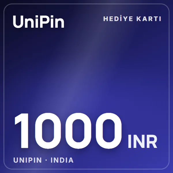 Unipin India 1000 INR görseli