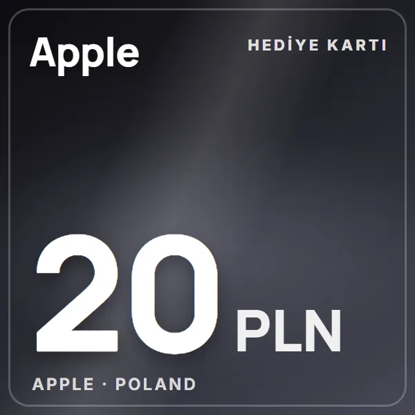 Apple Poland 20 PLN görseli