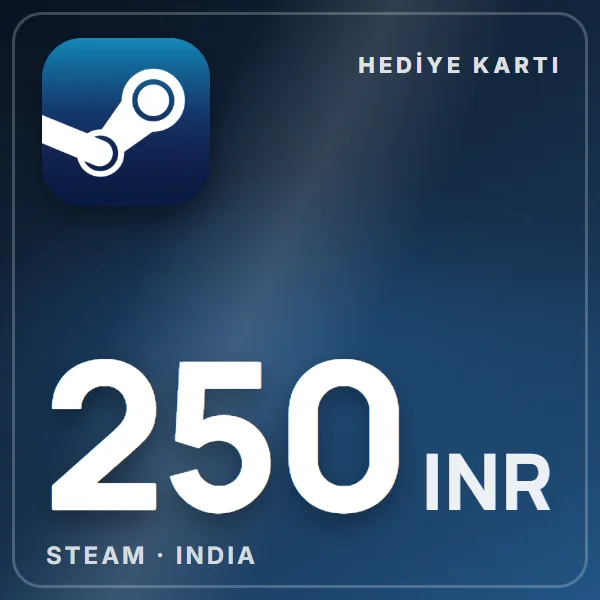 Steam India 250 INR görseli