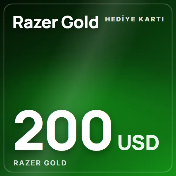 Razer Gold 200 USD görseli