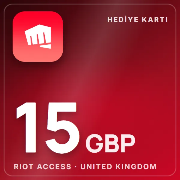 Riot Access United Kingdom 15 GBP görseli