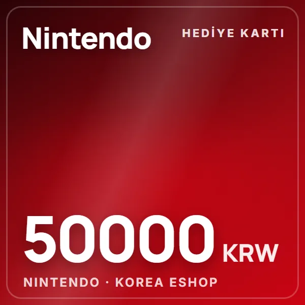 Nintendo Korea eShop 50000 KRW görseli