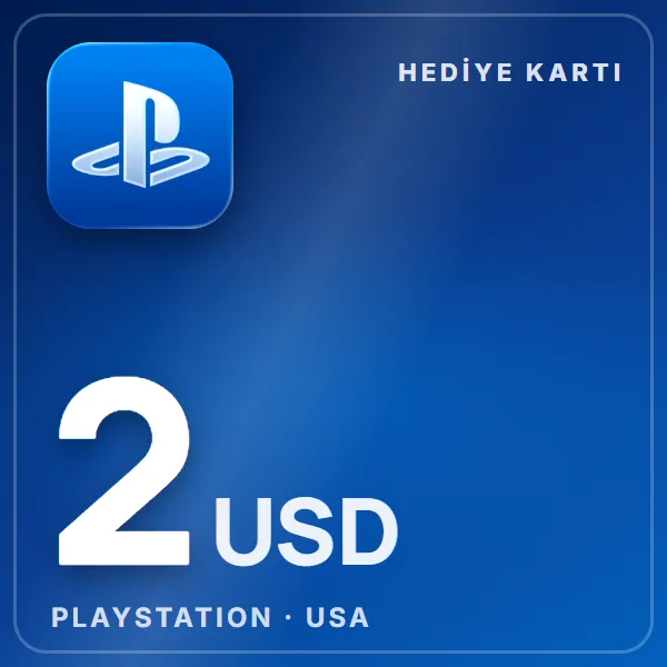 PSN Card USA 2 USD görseli