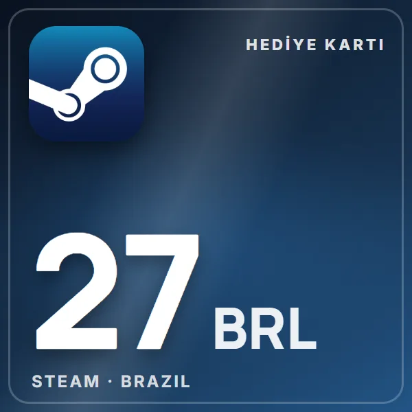 Steam Brazil 27 BRL görseli