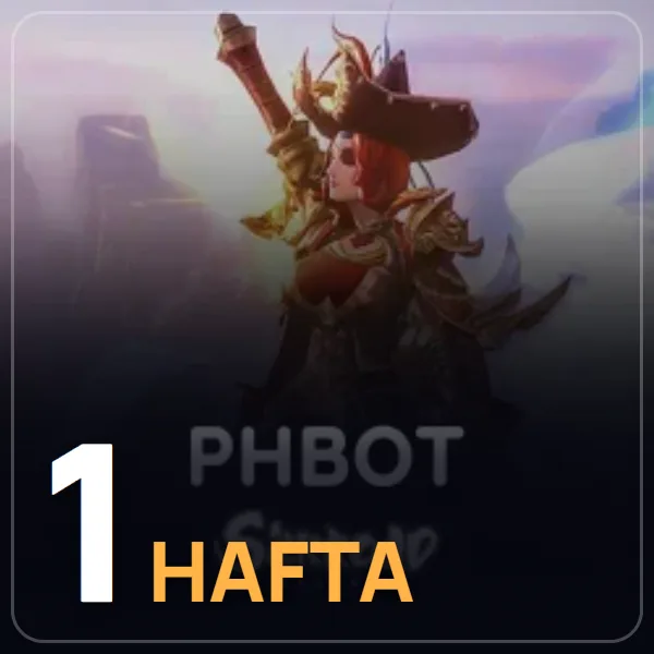 PHBOT 1 Hafta görseli