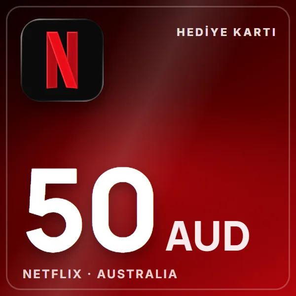 Netflix Australia 50 AUD görseli