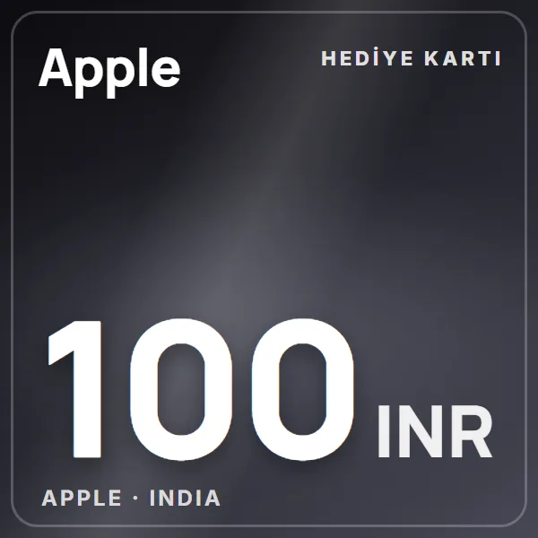 Apple india 100 INR görseli
