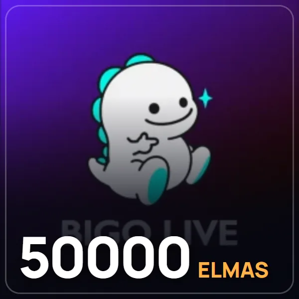 Bigo Live 50000 Elmas görseli