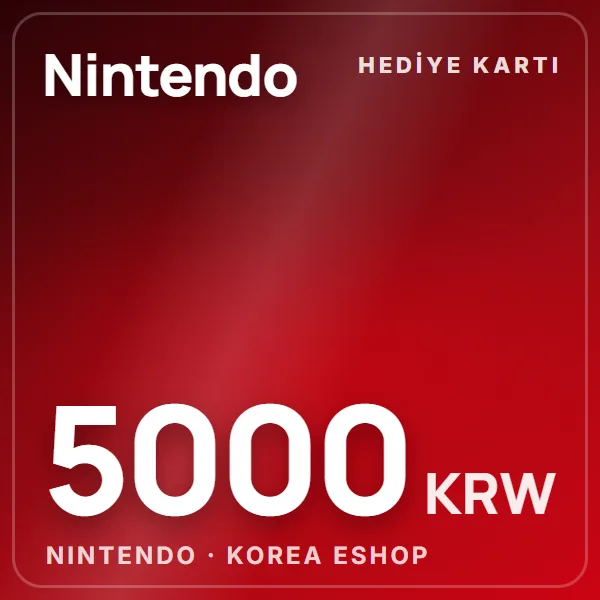 Nintendo Korea eShop 5000 KRW görseli