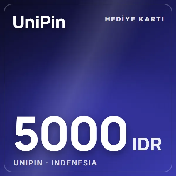 Unipin Indenesia 5000 IDR görseli