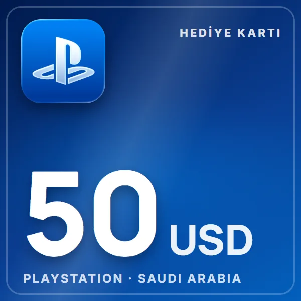 PSN Card Saudi Arabia 50 USD görseli