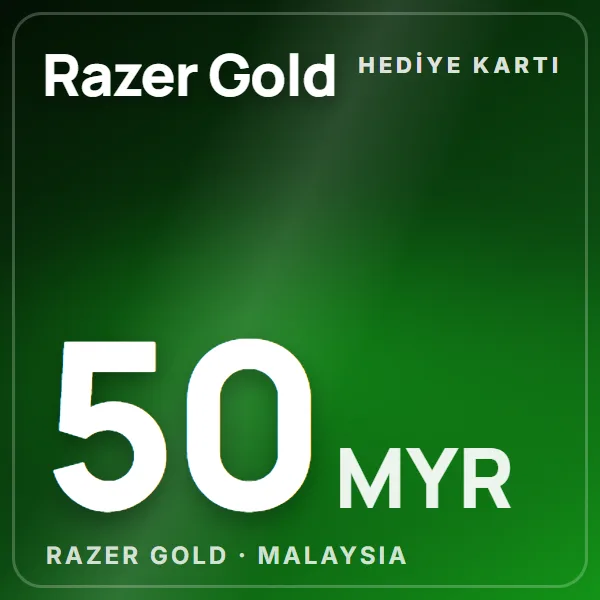 Razer Gold Malaysia 50 MYR görseli