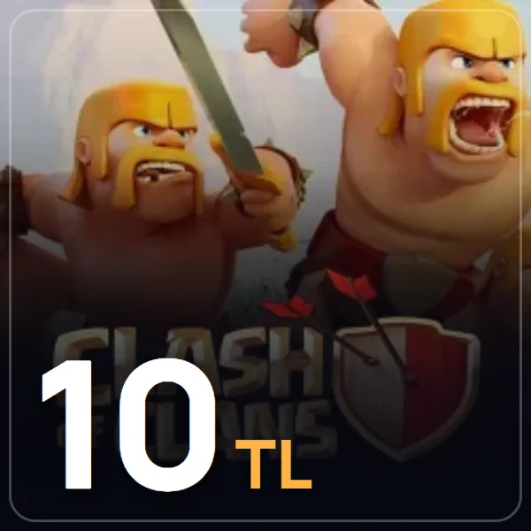 Clash of Clans 10 TL görseli