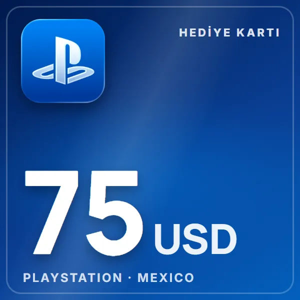 PSN Card Mexico 75 USD görseli