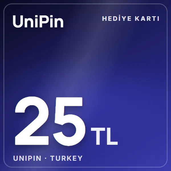 Unipin Turkey 25 TL görseli