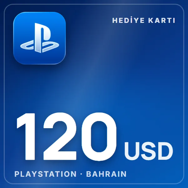 PSN Card Bahrain 120 USD görseli