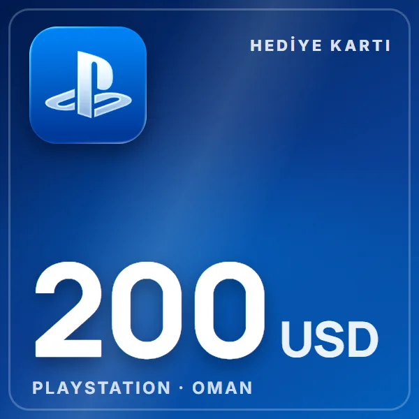 PSN Card Oman 200 USD görseli