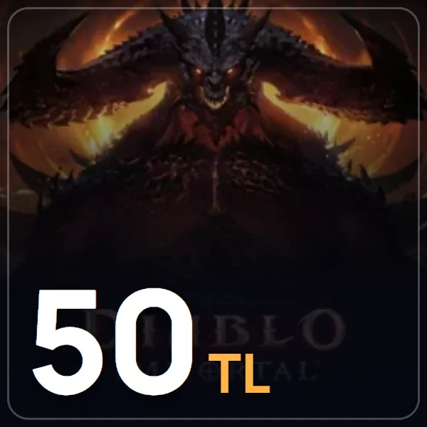 Diablo Immortal 50 TL görseli