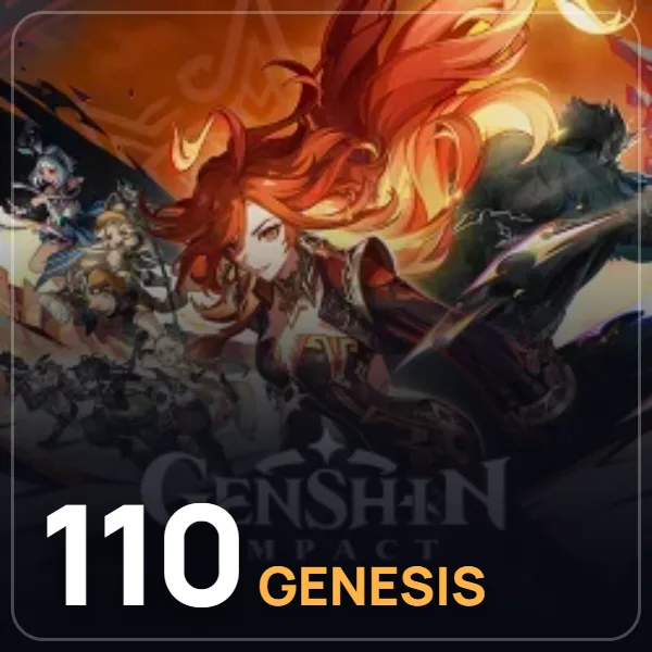 Genshin Impact 980 + 110 Genesis Crystals görseli