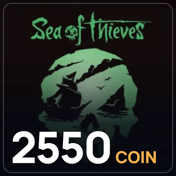 Sea of Thieves Captains Ancient Coin Paketi 2550 Coin görseli