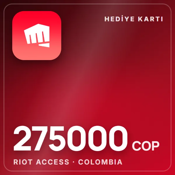 Riot Access Colombia 275000 COP görseli