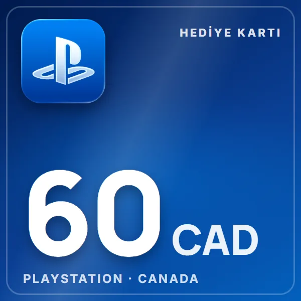 PSN Card Canada 60 CAD görseli