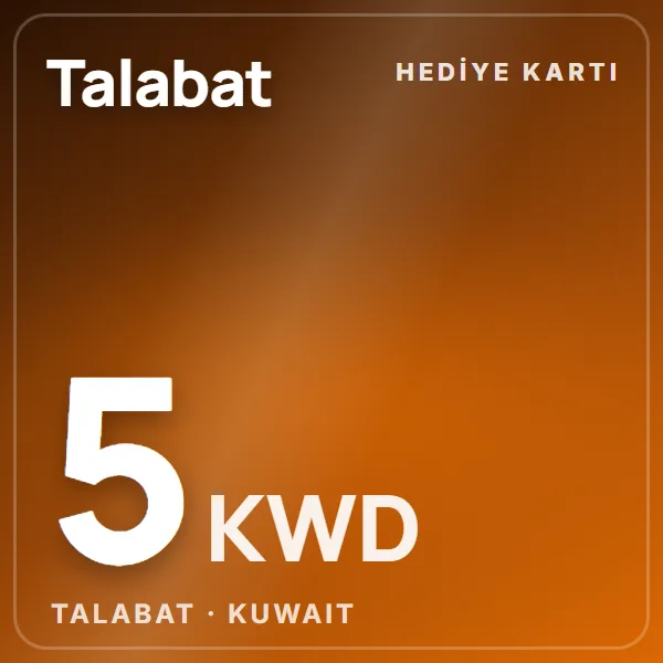 Talabat Kuwait 5 KWD görseli