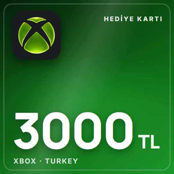 Xbox Turkey 3000 TL görseli