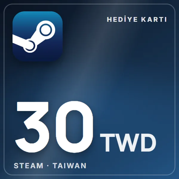 Steam Taiwan 30 TWD görseli