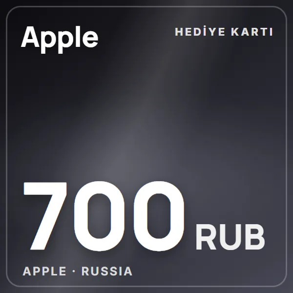 Apple Russia 700 RUB görseli