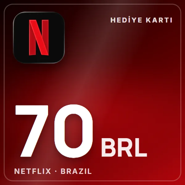Netflix Brazil 70 BRL görseli