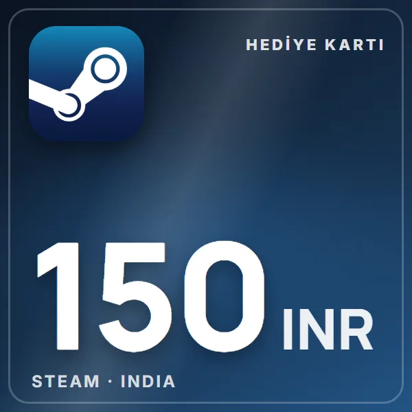 Steam India 150 INR görseli