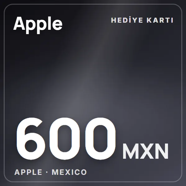 Apple Mexico 600 MXN görseli
